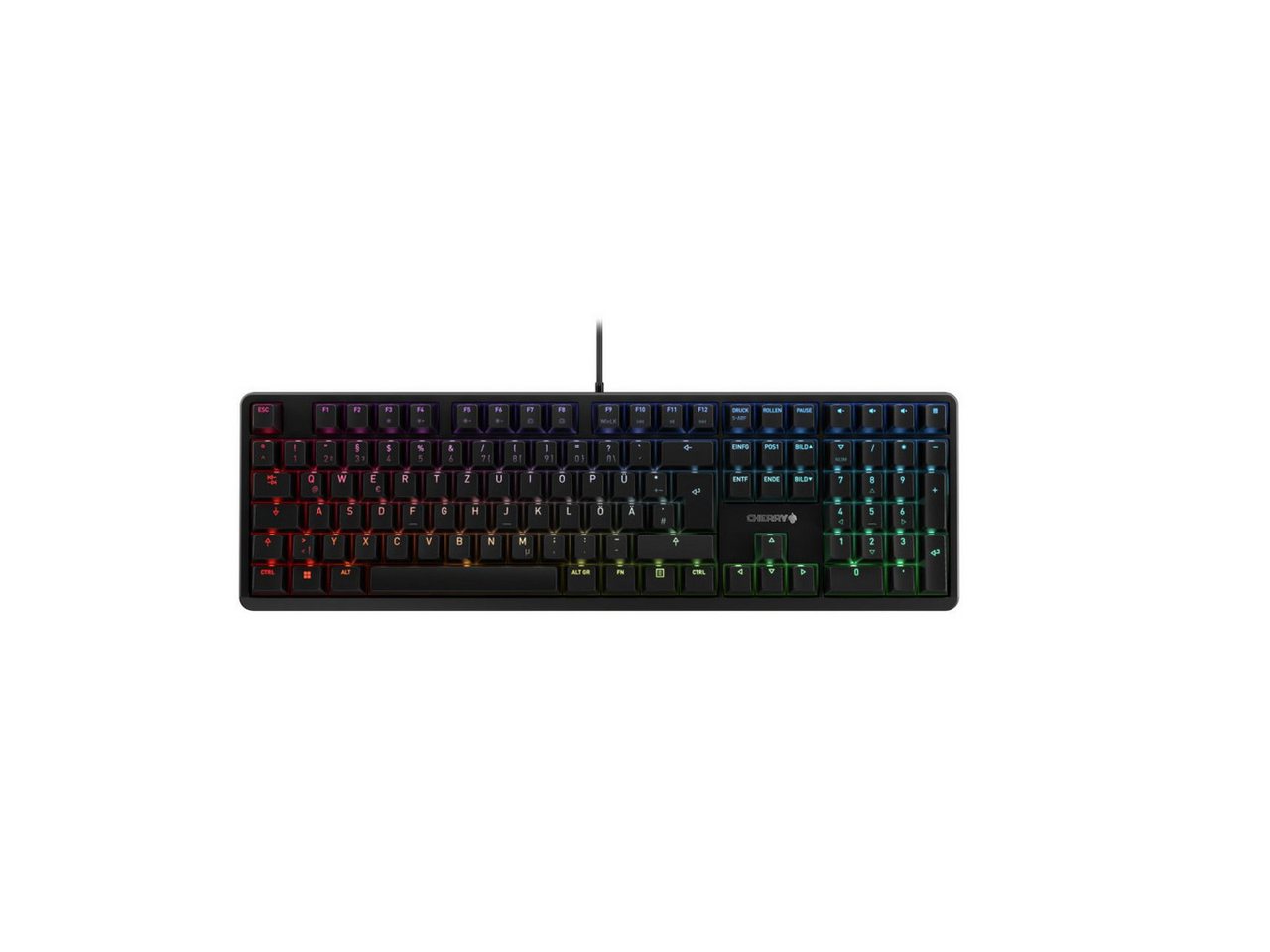 Cherry CHERRY G80-3000N RGB Tastatur MX Silent RED, schwarz Gaming-Tastatur Cherry CHERRY G80-3000N RGB Tastatur MX Silent RED, schwarz Gaming-Tastatur von Cherry