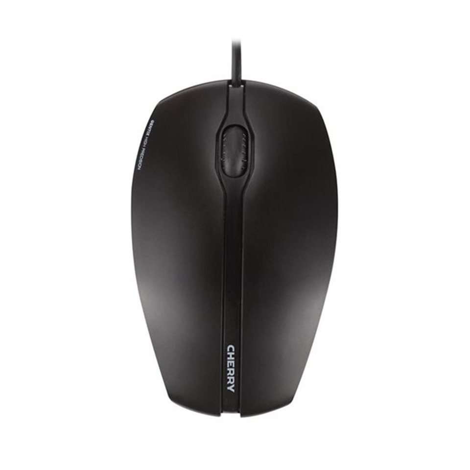 Cherry CHERRY Mouse GENTIX black Maus (Schwarz, USB, 3 Tasten) von Cherry