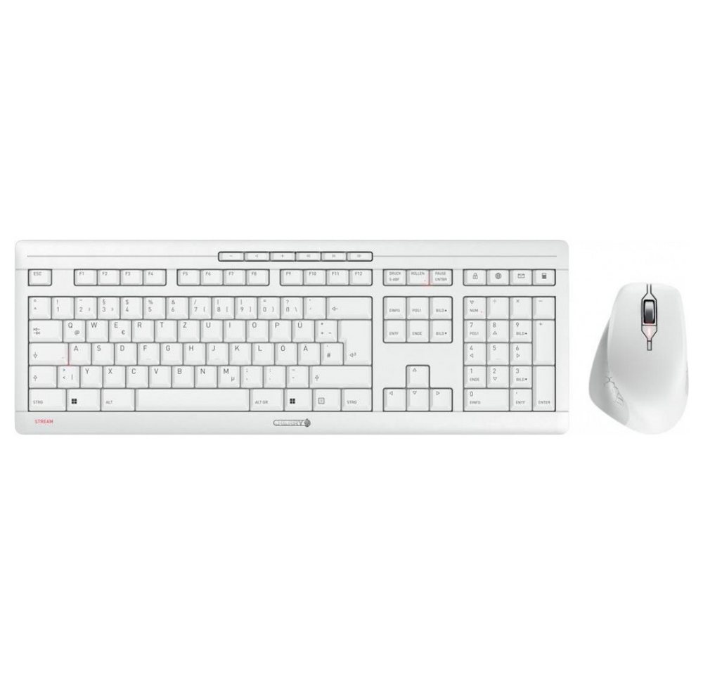 Cherry Cherry DESKTOP-SET Stream Comfort Tastatur-Set. Computer-Kabel, USB, Bequeme Ergonomie, hochwertige Verarbeitung Cherry Cherry DESKTOP-SET Stream Comfort Tastatur-Set. Computer-Kabel, USB, Bequeme Ergonomie, hochwertige Verarbeitung von Cherry