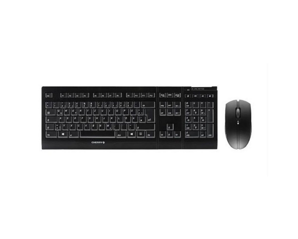 Cherry Cherry Desktop B.UNLIMITED 3.0 [DE] WL AES black Tastatur- und Maus-Set von Cherry