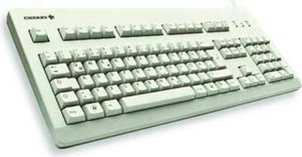 Cherry Classic Line G80-3000 - Tastatur - PS/2, USB - Deutsch - Hellgrau (G80-3000LPCDE-0) (geöffnet) von Cherry