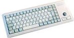 Cherry Compact-Keyboard G84-4400 - Tastatur - USB - Deutsch - Hellgrau (G84-4400LUBDE-0) von Cherry