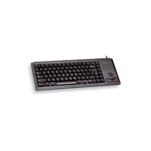 Cherry Compact-Keyboard G84-4400 - Tastatur - USB - Englisch - Schwarz (G84-4400LUBEU-2) von Cherry