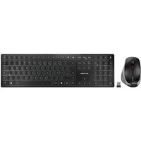 Cherry DW 9500 SLIM (JD-9500DE-2) Maus-Tastaturkombination wireless schwarz/grau von Cherry