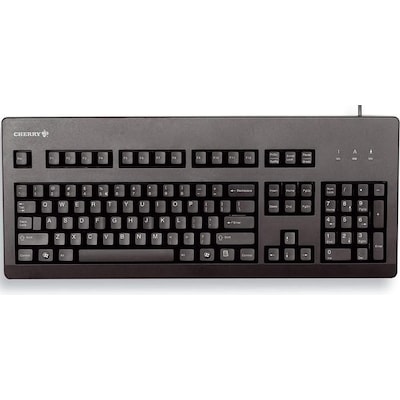 Cherry G80-3000LPCDE-2 Keyboard USB/ PS2 schwarz von Cherry