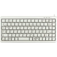 Cherry G84-4100 Compact Kabelgebundene Tastatur FR Layout USB hellgrau von Cherry