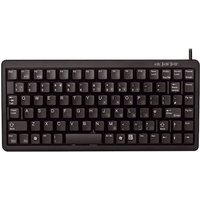 Cherry G84-4100 Compact Kabelgebundene Tastatur US Layout USB schwarz von Cherry