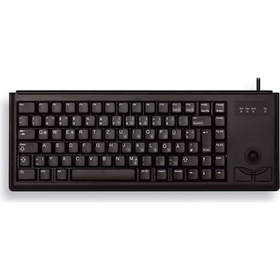 Cherry G84-4400 Compact Kabelgebundene Tastatur USB PN-Layout Schwarz von Cherry