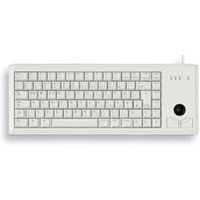 Cherry G84-4400 Ultraslim Tastatur USB hellgrau US Layout von Cherry