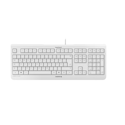 Cherry KC 1000 Keyboard US Layout mit Euro Symbol USB weiß-grau von Cherry