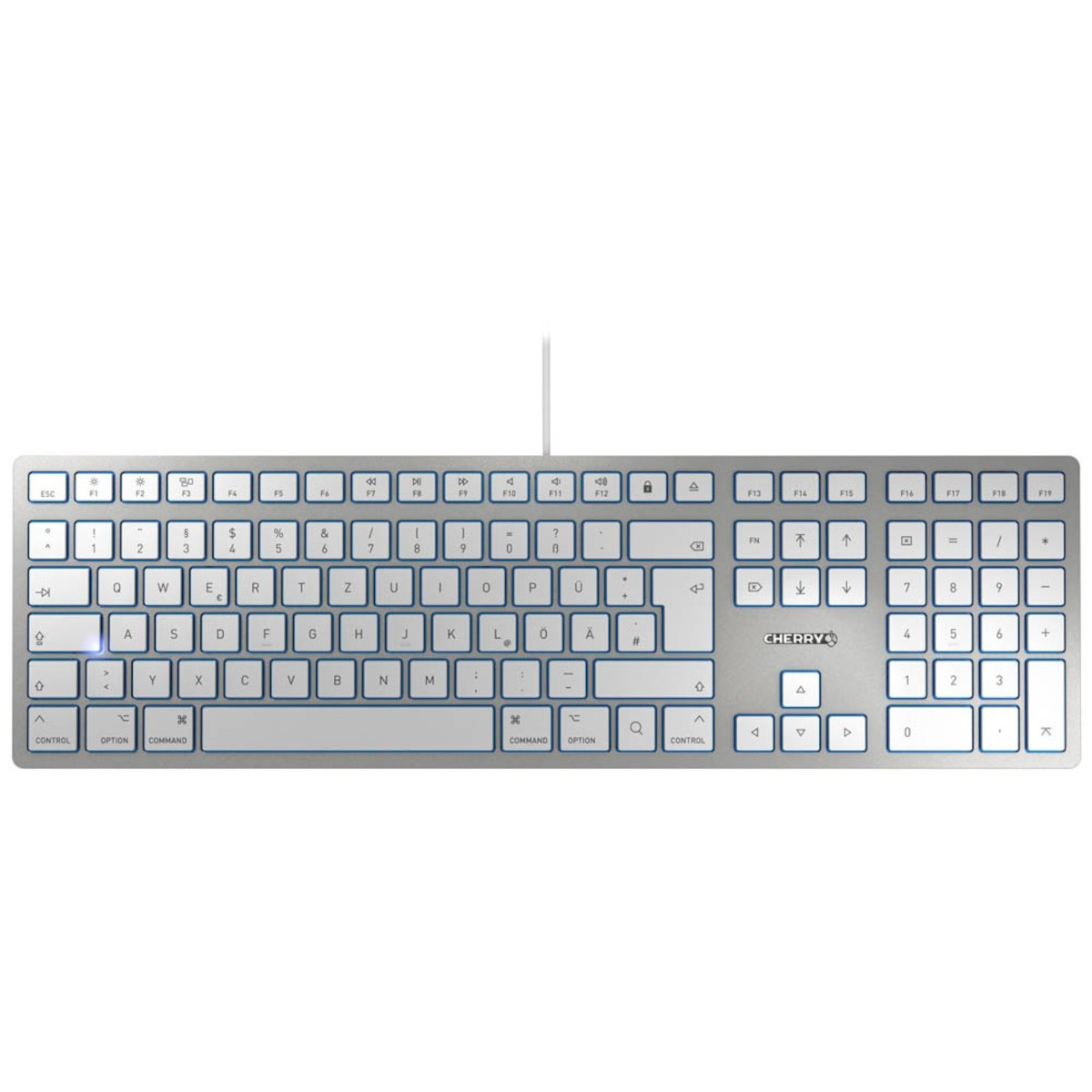 Cherry KC 6000C Kabelgebundene Tastatur für Mac von Cherry