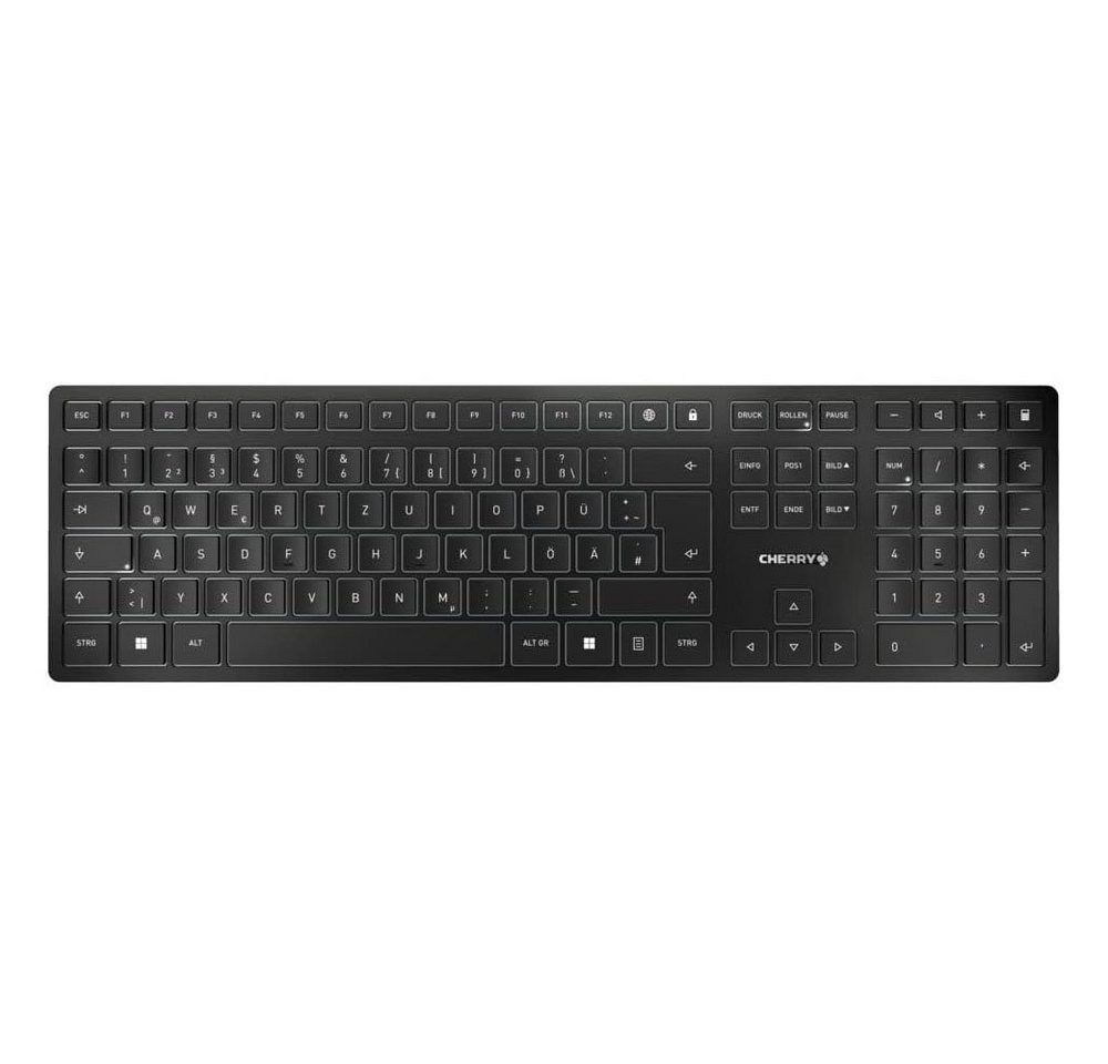 Cherry KW 9100 PC-Tastatur (Plug & Play, USB-Nano-Empfänger, Wireless) von Cherry