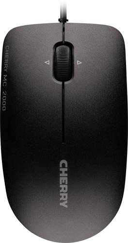 Cherry MC 2000 Maus USB Infrarot Schwarz 3 Tasten 1600 dpi von Cherry