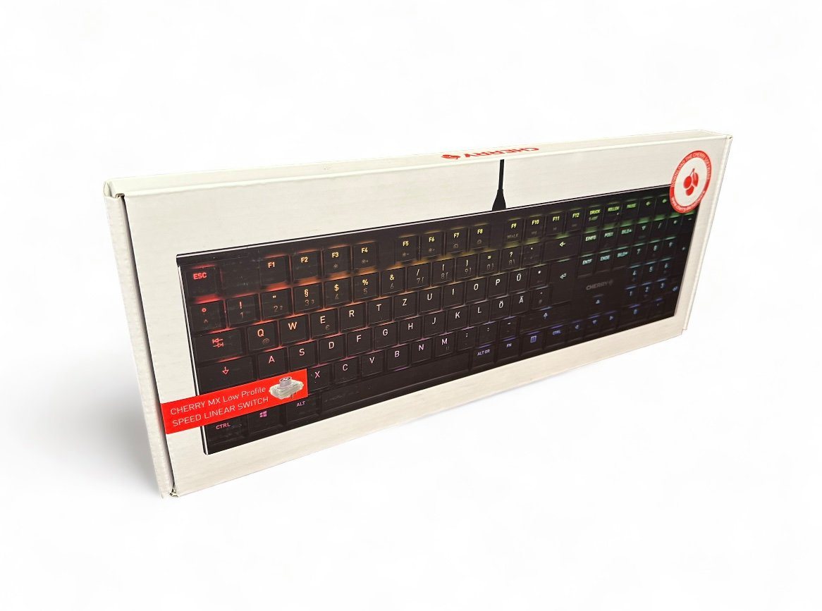 Cherry MX 10.0N RGB mQWERTZ Deutsches Layout Gaming-Tastatur von Cherry
