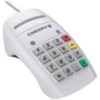 Cherry ST-2100 Contact Smart Card Terminal weiß USB Chipkartenleser von Cherry