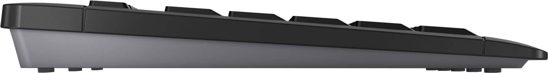 CHERRY STREAM DESKTOP COMFORT - Tastatur-und-Maus-Set - 100% full size - kabellos - 2,4 GHz - QWERTZ - Deutsch - Tastenschalter: CHERRY SX - Schwarz (JD-8550DE-2) von Cherry