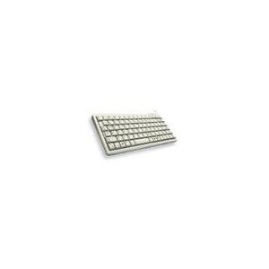 Cherry Slim Line G84-4100 - Tastatur - USB - 86 Tasten - Hellgrau - Deutsch (G84-4100LCMDE-0) von Cherry