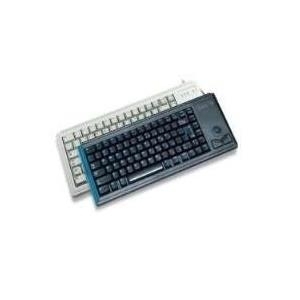 Cherry Slim Line G84-4400 - Tastatur - USB - 83 Tasten - Trackball - Hellgrau - US-Layout (G84-4400 LUBUS-0) von Cherry
