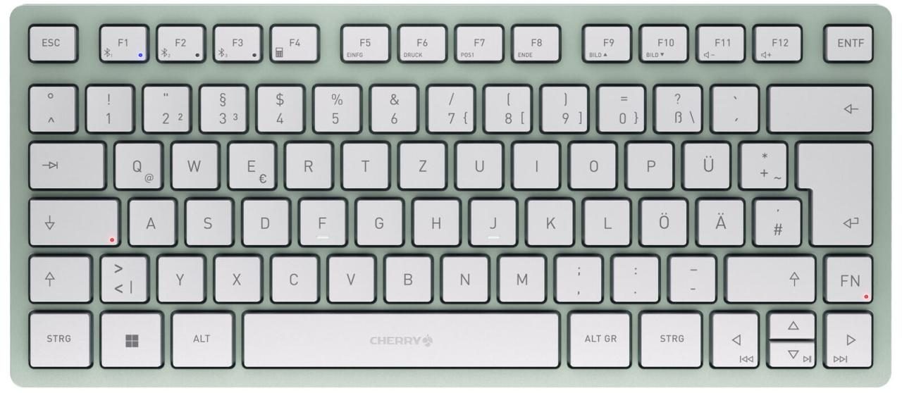 Cherry Tastatur kabellos JK-7100DE-18 agavengrün von Cherry