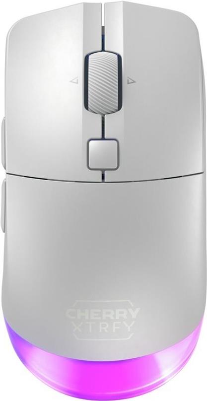 Cherry Xtrfy M50 - Maus - ergonomisch - optisch - 5 Tasten - kabellos, kabelgebunden - 2.4 GHz, Bluetooth 5.2 - kabelloser Empfänger (USB) (JW-5000-0) von Cherry