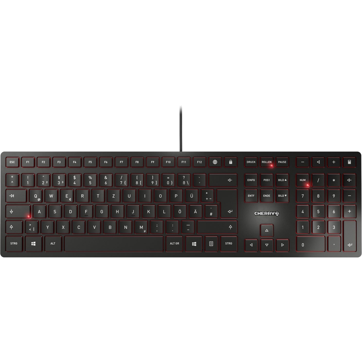 KC 6000 SLIM, Tastatur von Cherry