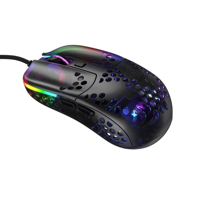 XTRFY MZ Zy's Rail Gaming Maus - Ergonomisch, Optisch, Schwarz von Cherry