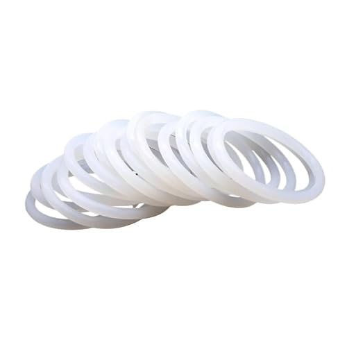 XLJP 10 Stück/50 Stück VMQ Weiße Silikon-O-Ring-Dichtung CS 3,5 mm Außendurchmesser 10 mm ~ 85 mm Silikonringe in Lebensmittelqualität O-Ringe Gummiringdichtungen (Color : 10pcs, Size : OD 57mm ID 5 XLJP 10 Stück/50 Stück VMQ Weiße Silikon-O-Ring-Dichtung CS 3,5 mm Außendurchmesser 10 mm ~ 85 mm Silikonringe in Lebensmittelqualität O-Ringe Gummiringdichtungen (Color : 10pcs, Size : OD 57mm ID 5 von Cherrynight