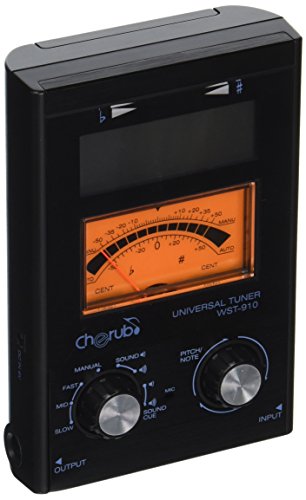 professionelles Stimmgerät CHERUB WST 910 Analog- UND Digitalanzeige von Cherub