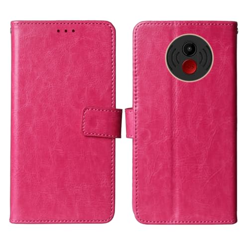 Cheshaoping Premium Flip Leder Tasche Schütz Hülle Handy Case Für SweetLink S3 Plus 4G 2.4" Schale Business Abdeckung Wallet Cover Etui Holder (Rose) von Cheshaoping