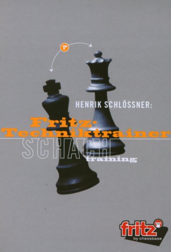Schach Training, CD-ROMs : Fritz-Techniktrainer, CD-ROM Für Windows 95, 98, 2000, ME, XP. Fritz 7 oder Fritz 8 von Chess-Base