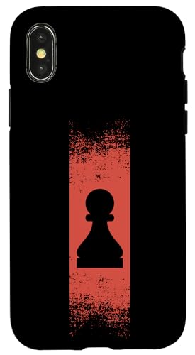 Vintage Pawn Schachfigur | Schachliebhaber Hülle für iPhone X/XS von Chess Grandmaster