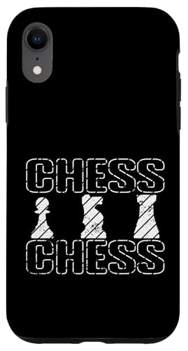 Historisches Schachspiel Hülle für iPhone XR von Chess Strategy Brain Sports Board Game King