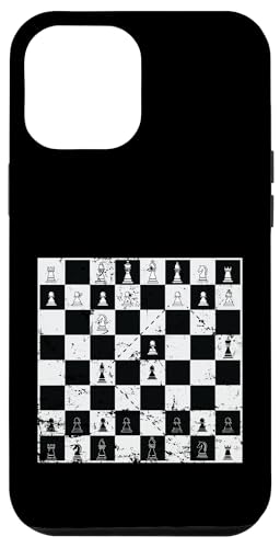 Schachbrett mit Schattenspiel Hülle für iPhone 12 Pro Max von Chess Strategy Brain Sports Board Game King