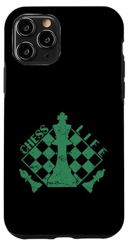 Schachspiel in Bearbeitung Hülle für iPhone 11 Pro von Chess Strategy Brain Sports Board Game King