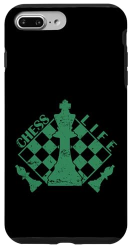 Schachspiel in Bearbeitung Hülle für iPhone 7 Plus/8 Plus von Chess Strategy Brain Sports Board Game King