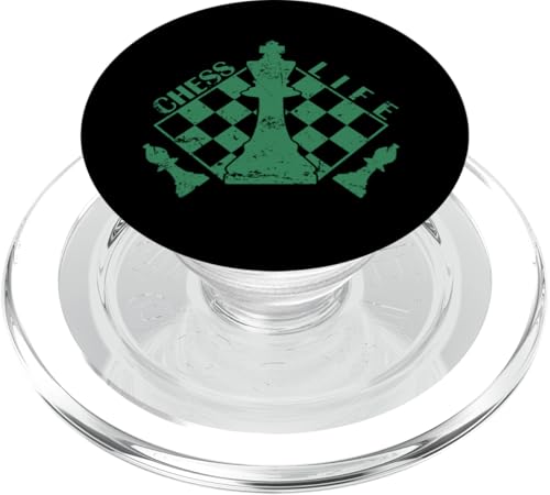 Schachspiel in Bearbeitung PopSockets PopGrip für MagSafe Schachspiel in Bearbeitung PopSockets PopGrip für MagSafe von Chess Strategy Brain Sports Board Game King