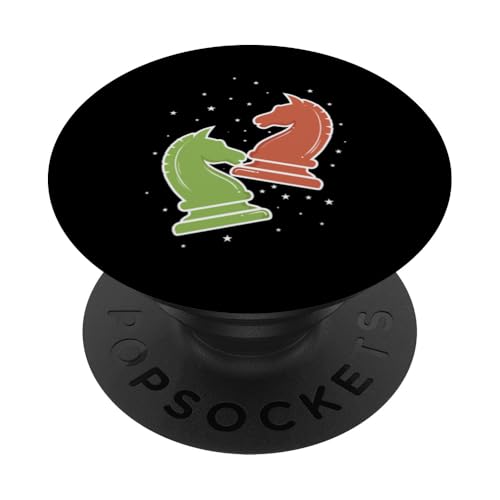 Schachspiel unter Sternen PopSockets Klebender PopGrip Schachspiel unter Sternen PopSockets Klebender PopGrip von Chess Strategy Brain Sports Board Game King