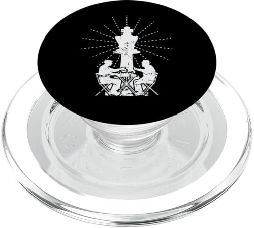Schlacht der Schach-Titanen PopSockets PopGrip für MagSafe Schlacht der Schach-Titanen PopSockets PopGrip für MagSafe von Chess Strategy Brain Sports Board Game King