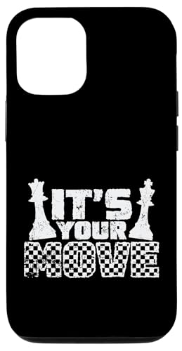 Wöchentliches Schachclub-Treffen Hülle für iPhone 12/12 Pro von Chess Strategy Brain Sports Board Game King