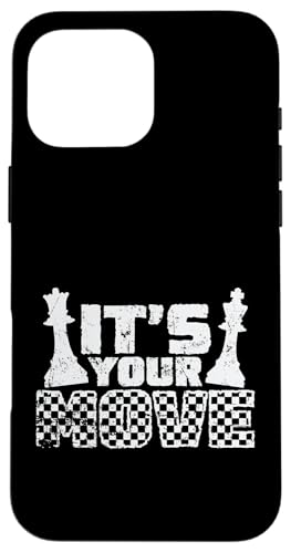Wöchentliches Schachclub-Treffen Hülle für iPhone 16 Pro Max von Chess Strategy Brain Sports Board Game King