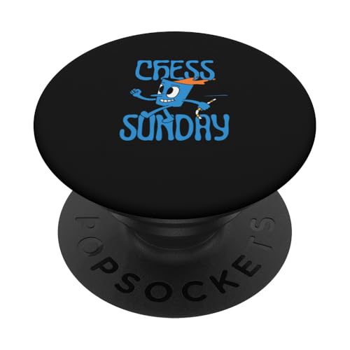 Schachsonntag PopSockets Klebender PopGrip von Chess Stuff