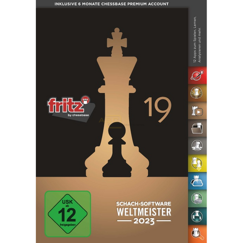 Fritz 19 - Schach-Software-Weltmeister 2023      (PC) von ChessBase