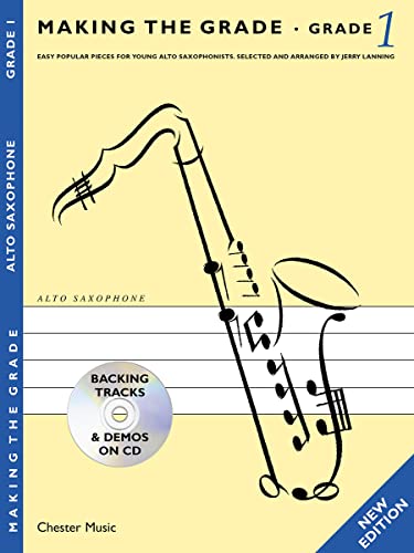 Jerry Lanning-Making The Grade: Grade One-Altsaxophon und Klavier-BOOK+CD von Chester Music