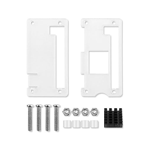 Chevnzev Acryl Für Den Fall Für 2W Mit Lüfter 1pc Transparent Für Fall Heatescips Unterstützt RPI 2W No Board von Chevnzev
