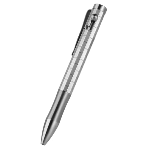 Tragbarer Taschenstift aus Titanlegierung – Kugelschreiber mit feiner Spitze für Damen und Herren Tragbarer Taschenstift aus Titanlegierung – Kugelschreiber mit feiner Spitze für Damen und Herren von Chewtoyo