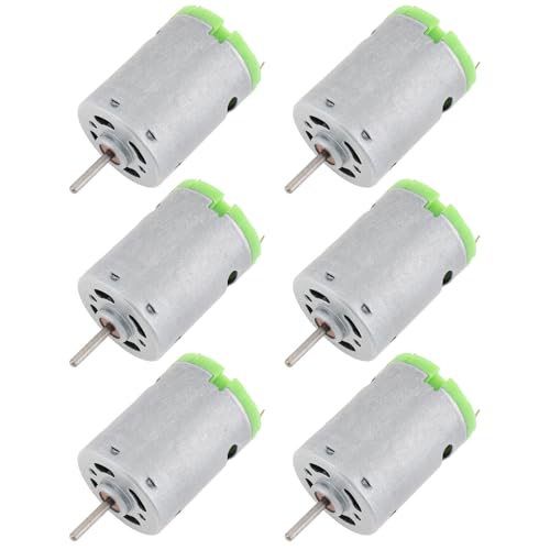 ChgImposs R380 6-24 V DC Motor 6000 U/min ~ 24000 U/min mit hoher Geschwindigkeit, Mikromotor, Motor aus Edelstahl, für Spielzeug zum Basteln, Haardier, Mini-Ventilator, kleines Gerät ChgImposs R380 6-24 V DC Motor 6000 U/min ~ 24000 U/min mit hoher Geschwindigkeit, Mikromotor, Motor aus Edelstahl, für Spielzeug zum Basteln, Haardier, Mini-Ventilator, kleines Gerät von ChgImposs
