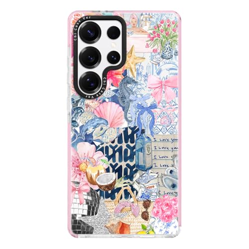 ChiCaseVer Schutzhülle für Samsung Galaxy S23 Plus, romantisches Y2K-Design, militärischer Fallschutz, niedlich, weiche, schlanke TPU-Schutzhülle mit Kameraschutz für Damen und Mädchen, Ozean ChiCaseVer Schutzhülle für Samsung Galaxy S23 Plus, romantisches Y2K-Design, militärischer Fallschutz, niedlich, weiche, schlanke TPU-Schutzhülle mit Kameraschutz für Damen und Mädchen, Ozean von ChiCaseVer