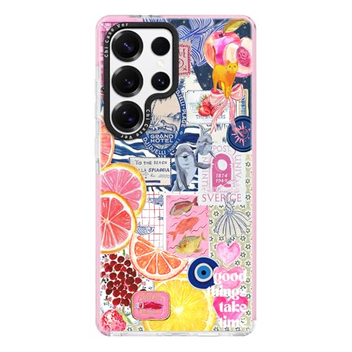 ChiCaseVer Schutzhülle für Samsung Galaxy S23 fe, Citrus Coastal Vintage Postcards Y2K, Militärqualität, Fallschutz, niedlich, weich, dünn, TPU, mit Kameraschutz für Frauen und Mädchen ChiCaseVer Schutzhülle für Samsung Galaxy S23 fe, Citrus Coastal Vintage Postcards Y2K, Militärqualität, Fallschutz, niedlich, weich, dünn, TPU, mit Kameraschutz für Frauen und Mädchen von ChiCaseVer