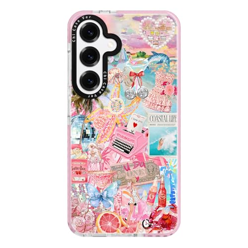 ChiCaseVer Schutzhülle für Samsung Galaxy S25, Motiv: Küstenleben, tropische Collage, militärischer Fallschutz, niedlich, weich, dünn, TPU, mit Kameraschutz für Frauen und Mädchen ChiCaseVer Schutzhülle für Samsung Galaxy S25, Motiv: Küstenleben, tropische Collage, militärischer Fallschutz, niedlich, weich, dünn, TPU, mit Kameraschutz für Frauen und Mädchen von ChiCaseVer