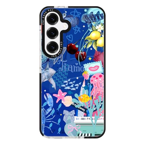 ChiCaseVer Schutzhülle für Samsung Galaxy S25 Plus, Ozean-Abenteuer-Collage-Muster mit Hummer, Fallschutz in Militärqualität, niedlich, weich, dünn, TPU, mit Kameraschutz für Frauen und Mädchen ChiCaseVer Schutzhülle für Samsung Galaxy S25 Plus, Ozean-Abenteuer-Collage-Muster mit Hummer, Fallschutz in Militärqualität, niedlich, weich, dünn, TPU, mit Kameraschutz für Frauen und Mädchen von ChiCaseVer